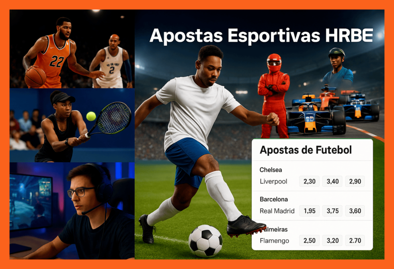 Aposte em apostas esportivas no cassino online HRBET