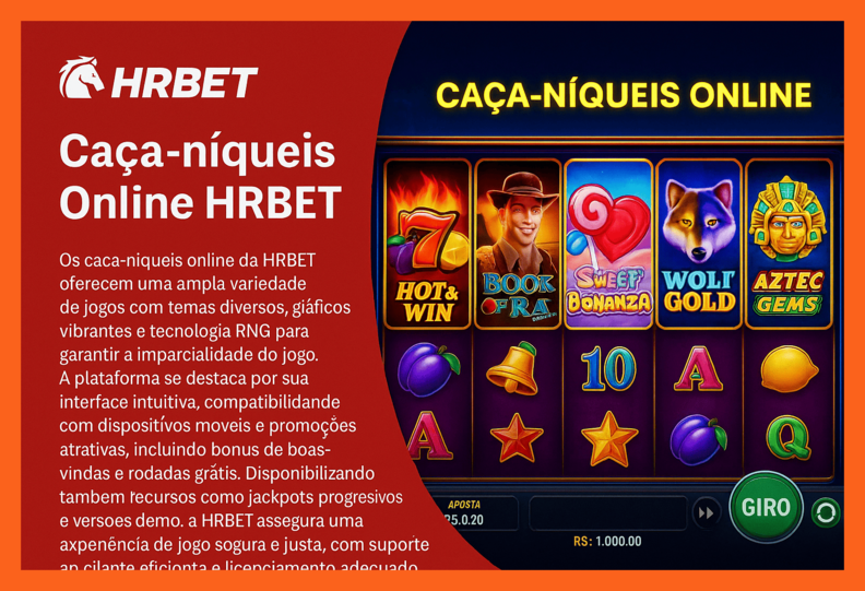 Jogos de Slot no Casino Online HRBET