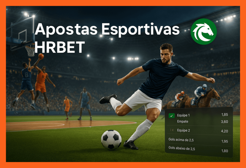 Apostas esportivas no cassino online HRBET